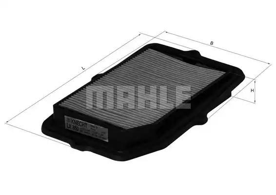 Повітряний фільтр MAHLE LX850 - zapix