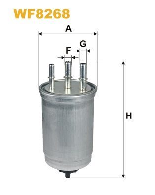 Паливний фільтр WIX FILTERS WF8268