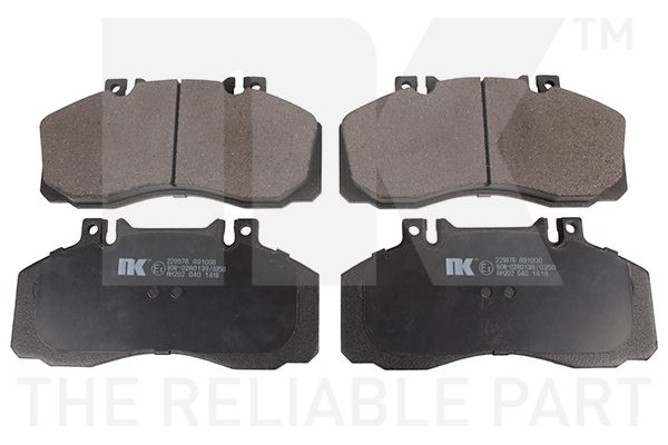 Гальмівні колодки дискові NK 229976 - zapix