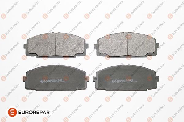 Гальмівні колодки дискові EUROREPAR 1675992980