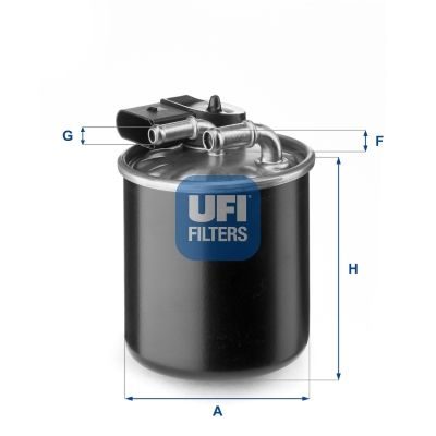 Паливний фільтр UFI 2415000 - zapix