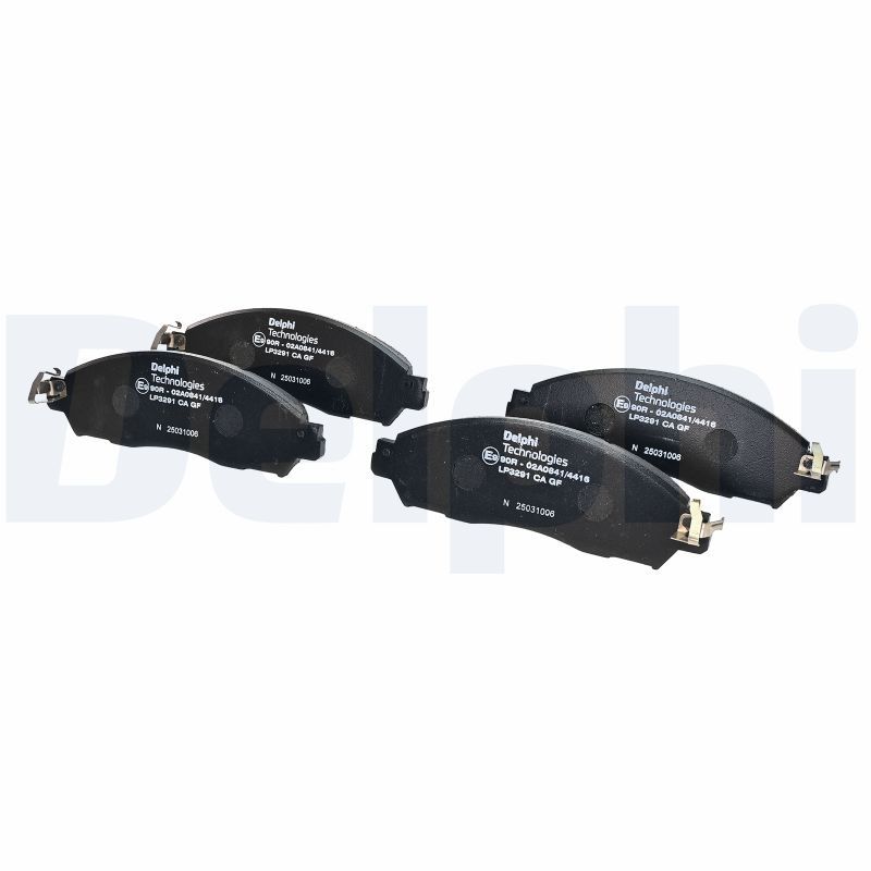 Гальмівні колодки дискові DELPHI LP3291 - zapix