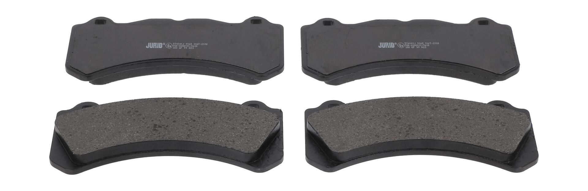 Гальмівні колодки дискові JURID 574141J - zapix