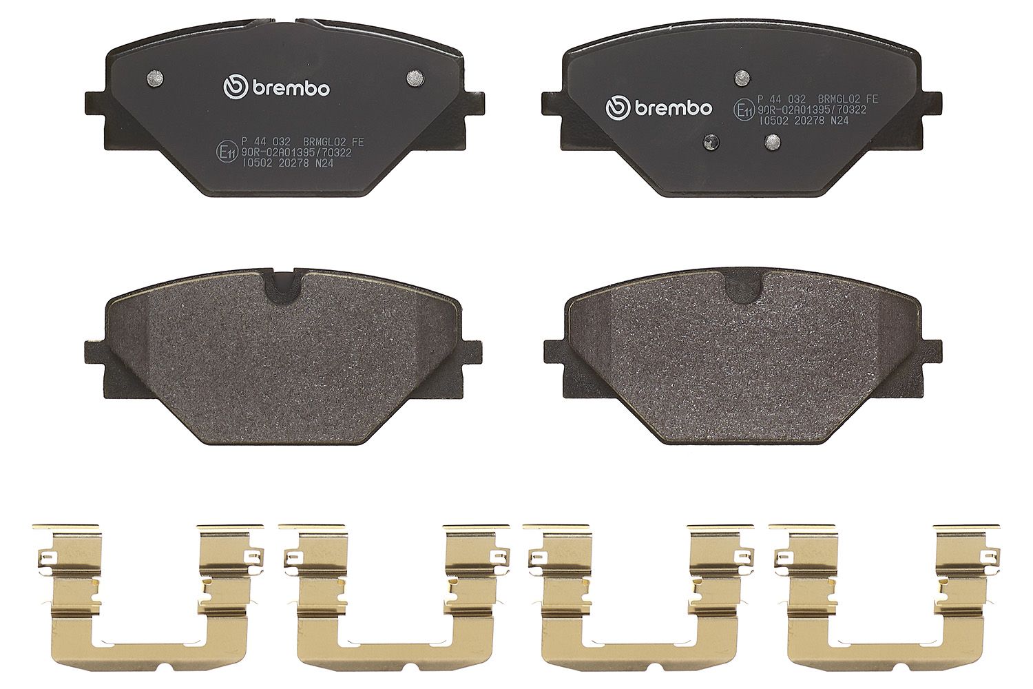 Гальмівні колодки дискові BREMBO P44032 - zapix