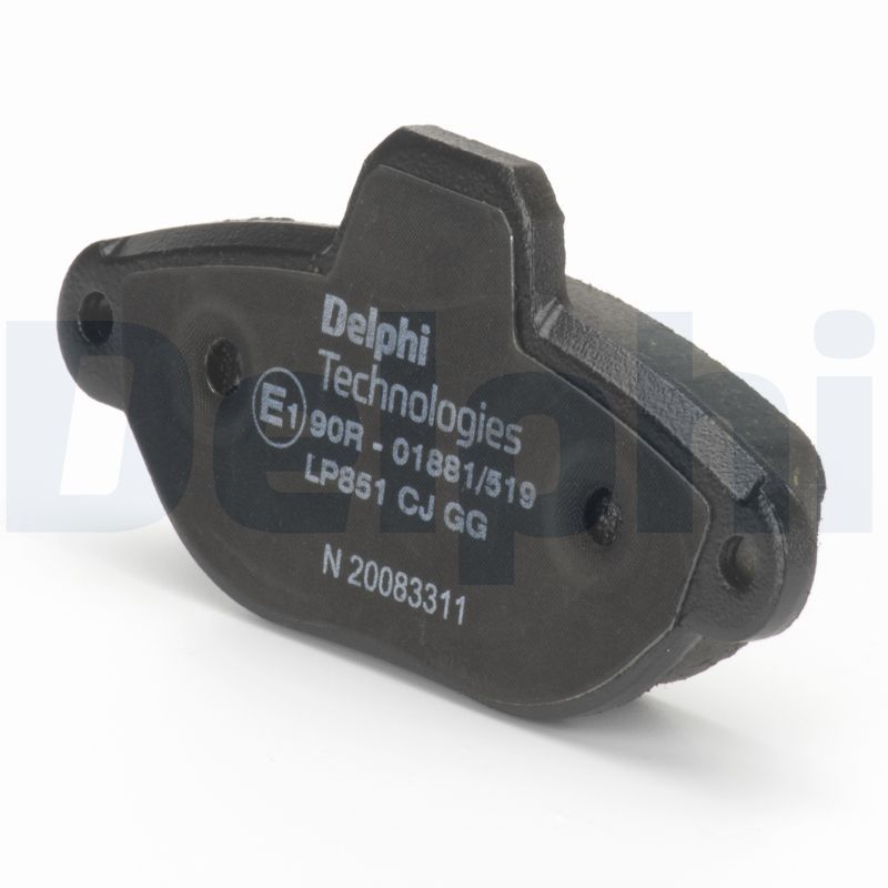 Гальмівні колодки дискові DELPHI LP851 - zapix
