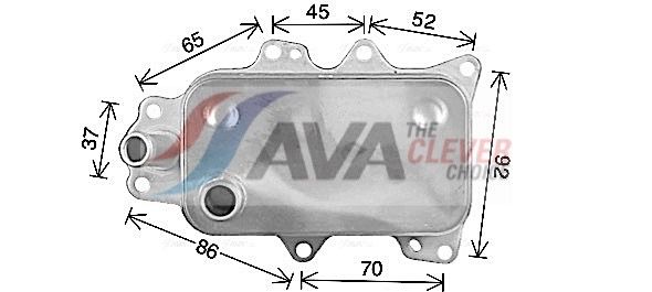 Оливний радіатор двигуна AVA QUALITY COOLING FD3684 - zapix