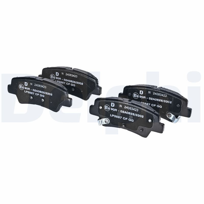 Тормозные колодки дисковые DELPHI LP3587