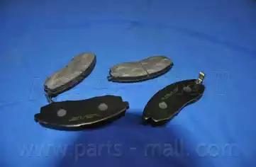 Гальмівні колодки дискові PARTS-MALL PKA007 - zapix