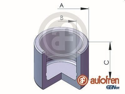 Поршень тормозного суппорта AUTOFREN SEINSA D02528