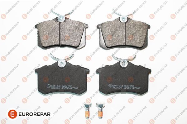 Тормозные колодки дисковые EUROREPAR 1619790680