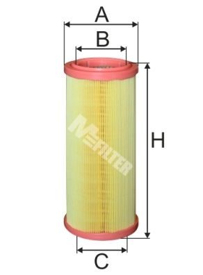 Повітряний фільтр MFILTER A891 - zapix