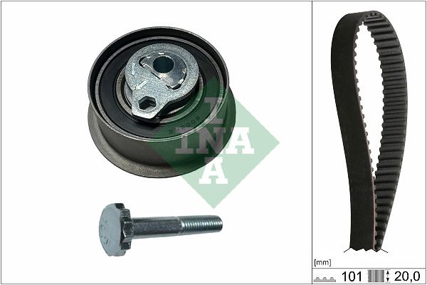 Комплект ременя ГРМ SCHAEFFLER INA 530083910 - zapix