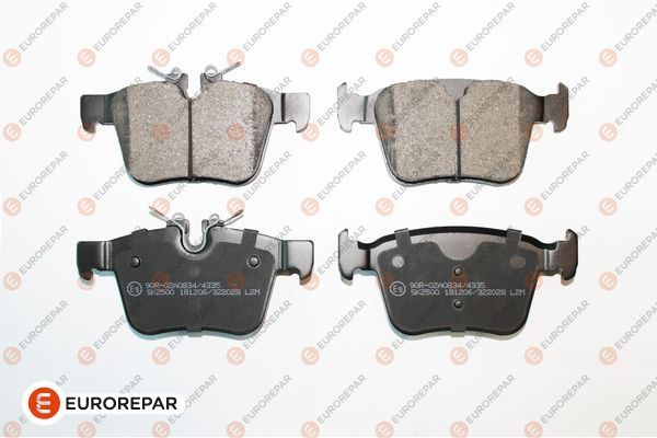 Гальмівні колодки дискові EUROREPAR 1675992480 - zapix