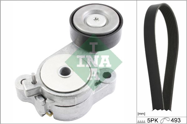 Комплект поліклинових ременів SCHAEFFLER INA 529034010 - zapix