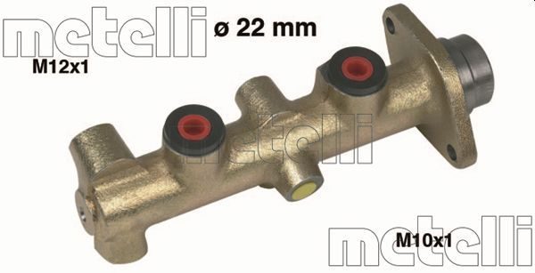 Головний гальмівний циліндр METELLI 050096 - zapix