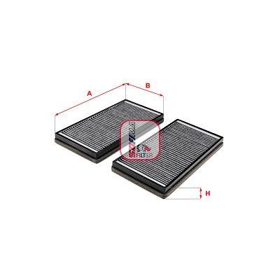Фільтр салону SOFIMA S4446CA - zapix