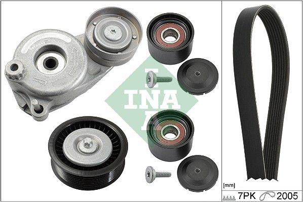 Комплект поліклинових ременів SCHAEFFLER INA 529016810 - zapix