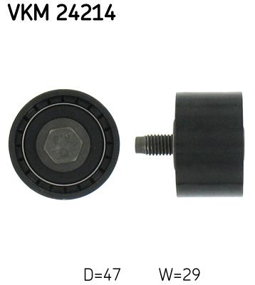 Обвідний ролик ГРМ SKF VKM24214 - zapix