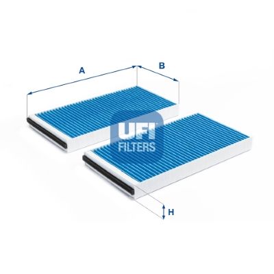 Фільтр салону UFI 3439700 - zapix