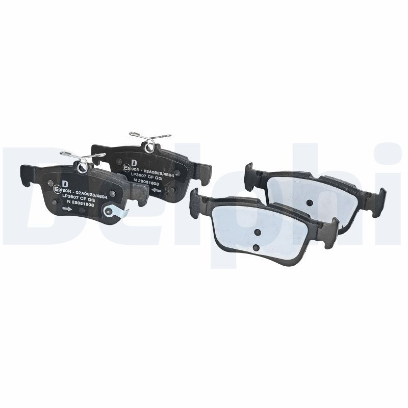 Гальмівні колодки дискові DELPHI LP3607 - zapix