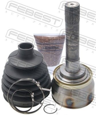 Шарнір рівних кутових швидкостей (ШРКШ) FEBEST 1210TER - zapix