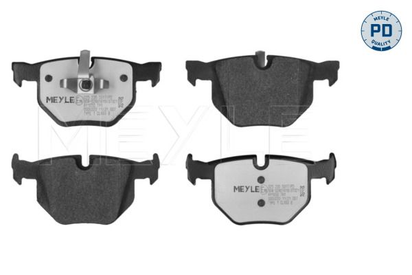 Гальмівні колодки дискові MEYLE 0252355017PD - zapix