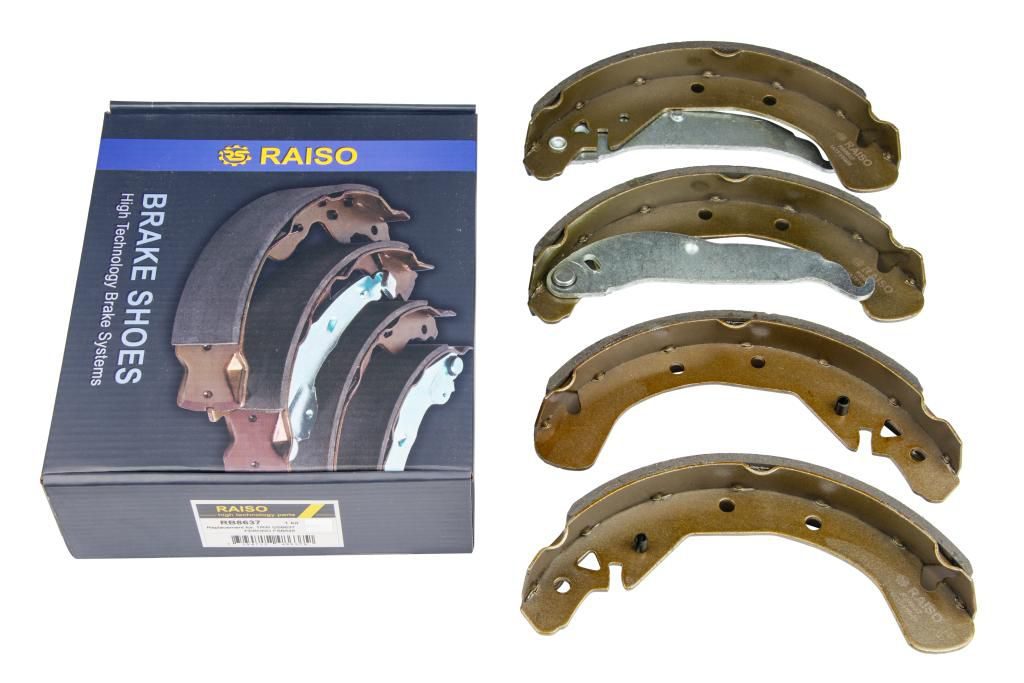 Гальмівні колодки ручника (барабанні) RAISO RB8637 - zapix