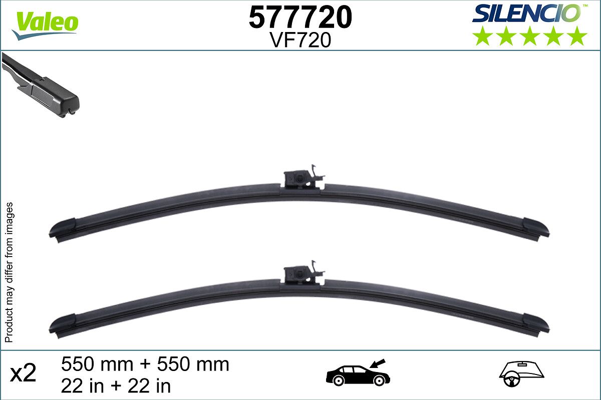 Щітка склоочисника VALEO 577720 - zapix
