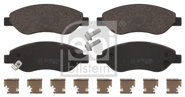 Гальмівні колодки дискові FEBI BILSTEIN 16698 - zapix