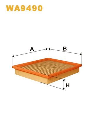 Повітряний фільтр WIX FILTERS WA9490 - zapix