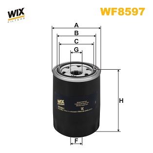Топливный фильтр WIX FILTERS WF8597