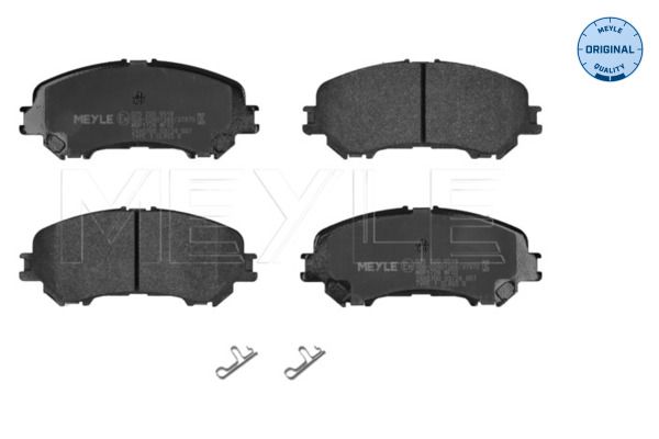 Гальмівні колодки дискові MEYLE 0252206518 - zapix