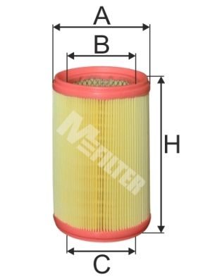 Повітряний фільтр MFILTER A553 - zapix