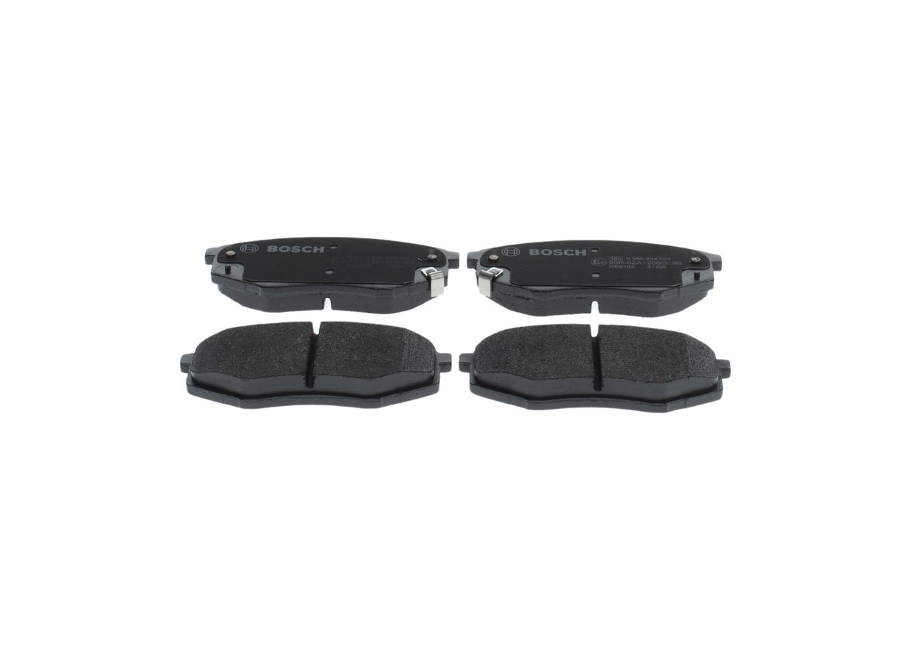 Гальмівні колодки дискові BOSCH 0986494692 - zapix