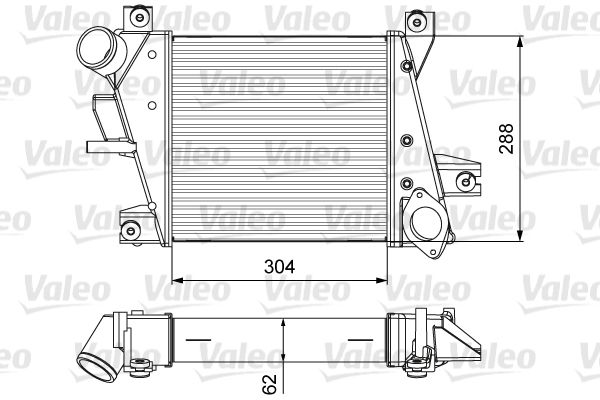 Інтеркулер VALEO 818360 - zapix
