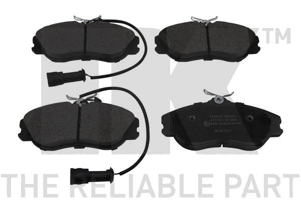 Гальмівні колодки дискові NK 224722 - zapix