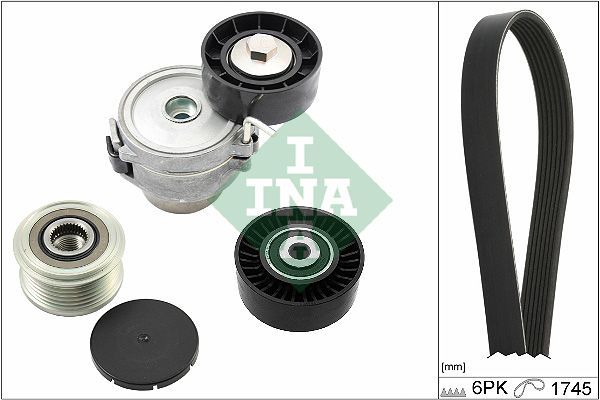 Комплект поліклинових ременів SCHAEFFLER INA 529051820 - zapix