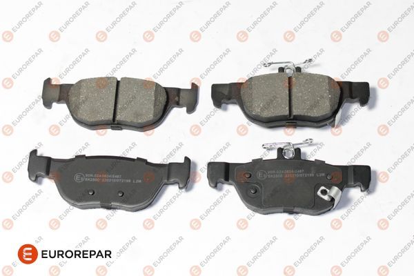 Гальмівні колодки дискові EUROREPAR 1697650380 - zapix