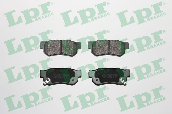 Тормозные колодки дисковые LPR 05P847