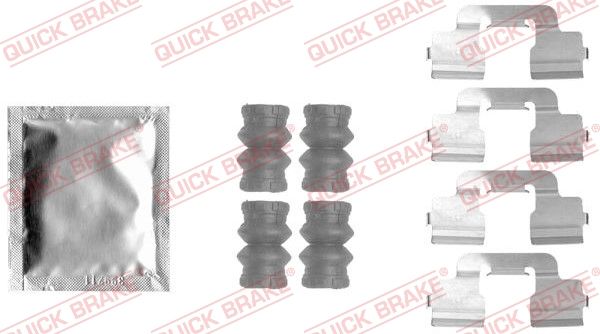 Приладдя / деталі гальмівних колодок QUICK BRAKE 1091797 - zapix