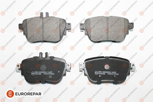 Гальмівні колодки дискові EUROREPAR 1689801280 - zapix