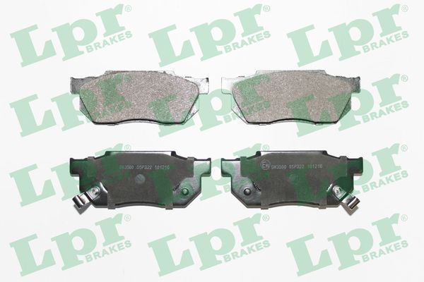 Гальмівні колодки дискові LPR 05P322