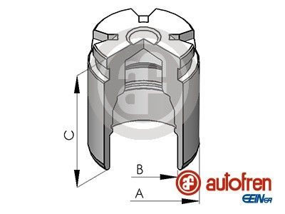 Поршень гальмівного супорта AUTOFREN SEINSA D025530 - zapix