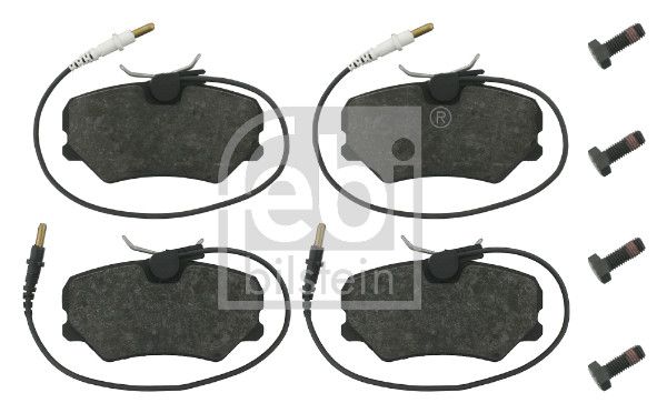 Гальмівні колодки дискові FEBI BILSTEIN 16258 - zapix