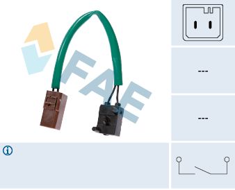 Датчик положення педалі зчеплення FAE 24905 - zapix