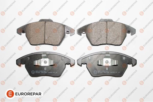 Гальмівні колодки дискові EUROREPAR 1617274580 - zapix