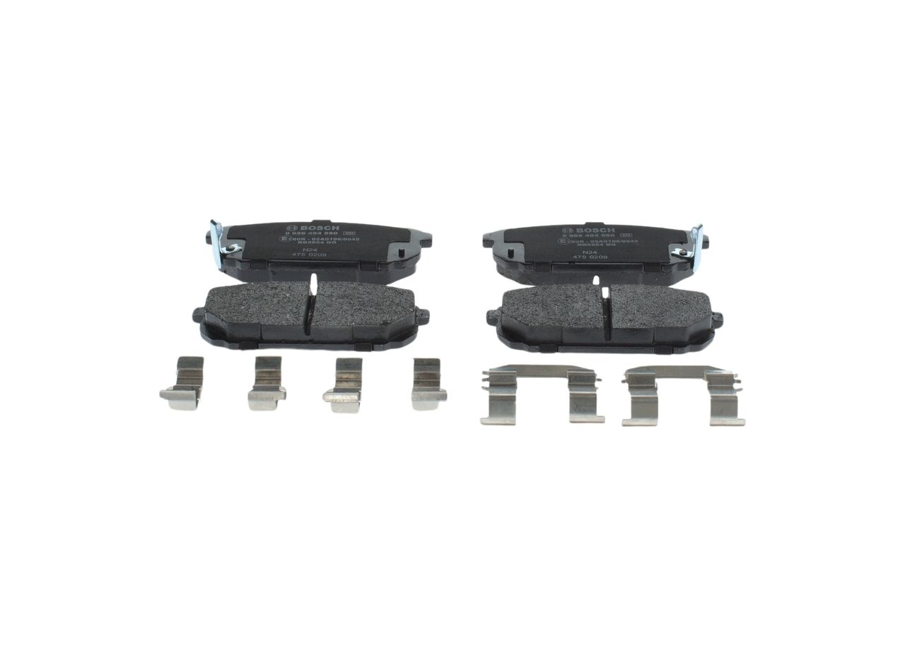 Гальмівні колодки дискові BOSCH 0986494590 - zapix