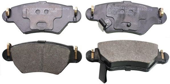 Гальмівні колодки дискові DENCKERMANN B110575 - zapix