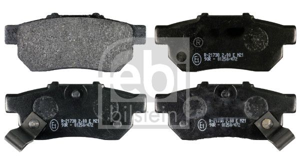 Гальмівні колодки дискові FEBI BILSTEIN 16301 - zapix
