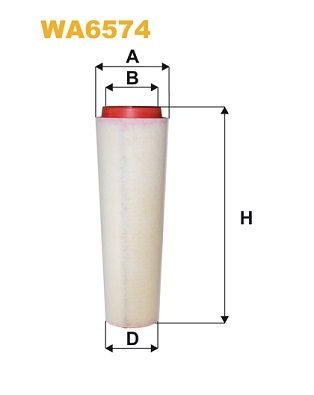 Воздушный фильтр WIX FILTERS WA6574